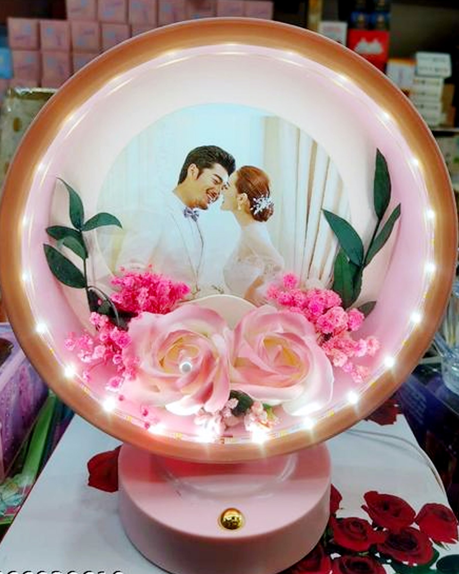 Couple photo lnight lamp